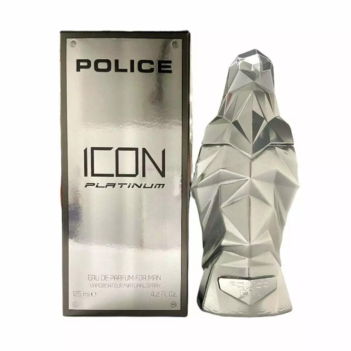 Icon Platinum by Police Cologne For Men Edp 4.2 oz