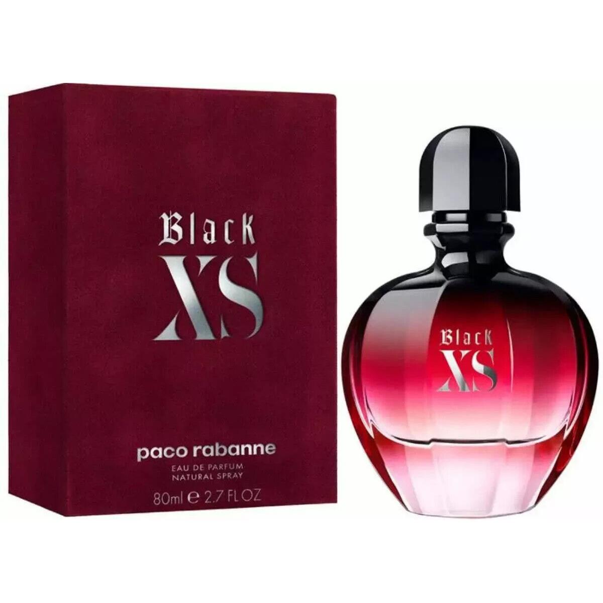 Black XS by Paco Rabanne Perfume For Women Edp 2.7 oz