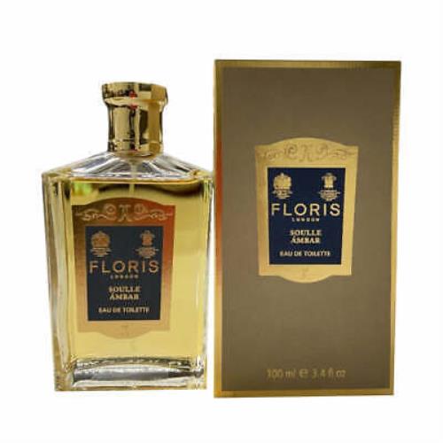 Soulle Ambar by Floris For Women Edt 3.3 / 3.4 oz