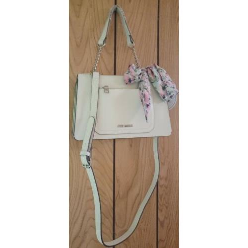 Steeve Madden Bloren Shoulder/ Crossbody Bag. Ivory