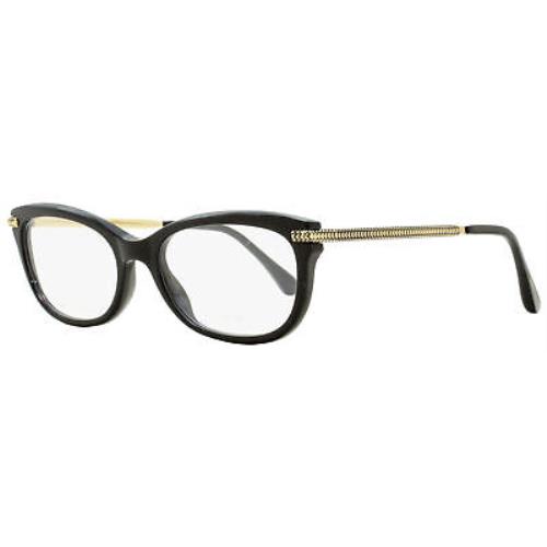Jimmy Choo Rectangular Eyeglasses JC217 807 Black/gold 54mm