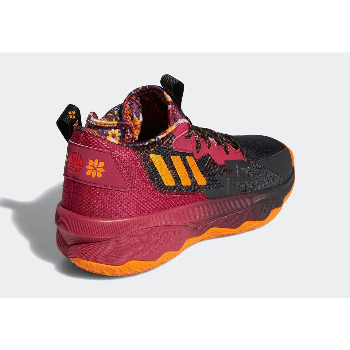 adidas dame red