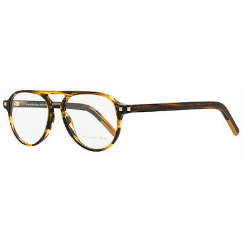 Ermenegildo Zegna Pilot Eyeglasses EZ5147 050 Brown/amber 53mm 5147
