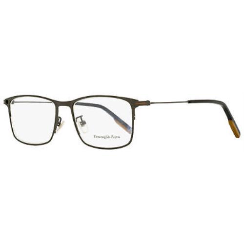 Ermenegildo Zegna Rectangular Eyeglasses EZ5154D 012 Dark Ruthenium/black 55mm 5