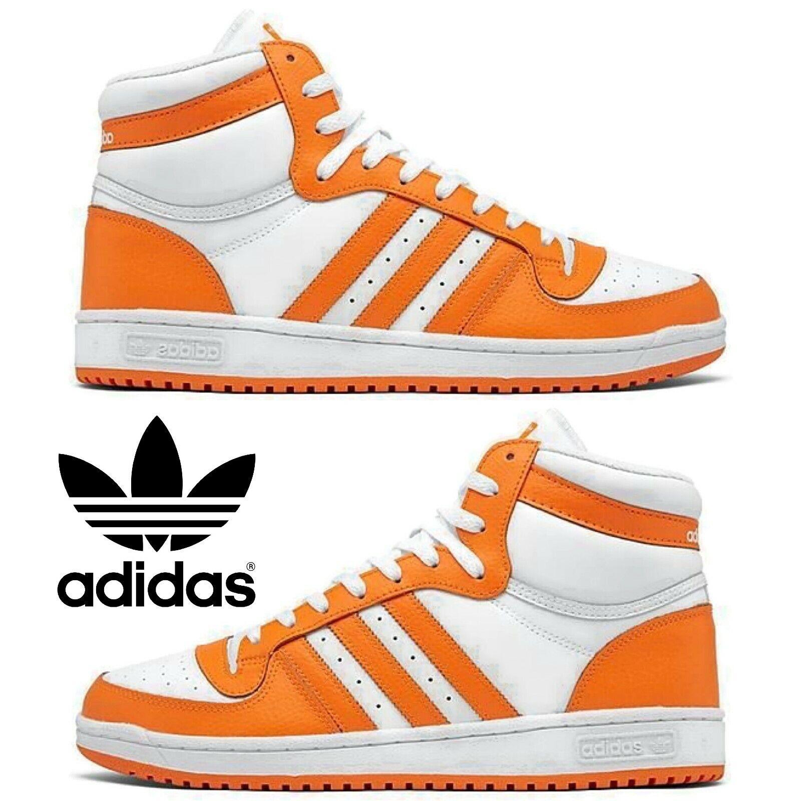 Adidas shoes Ten - White , White/Orange Manufacturer 4
