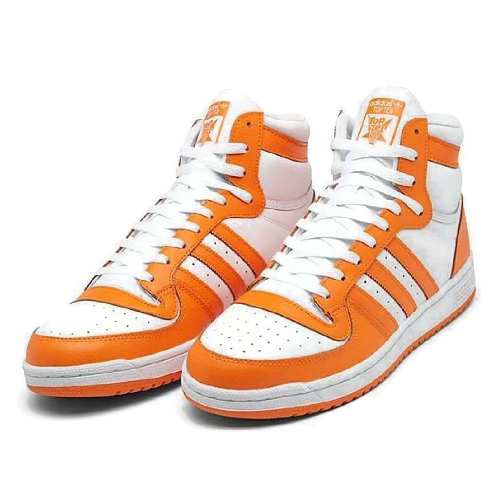 Adidas shoes Ten - White , White/Orange Manufacturer 7