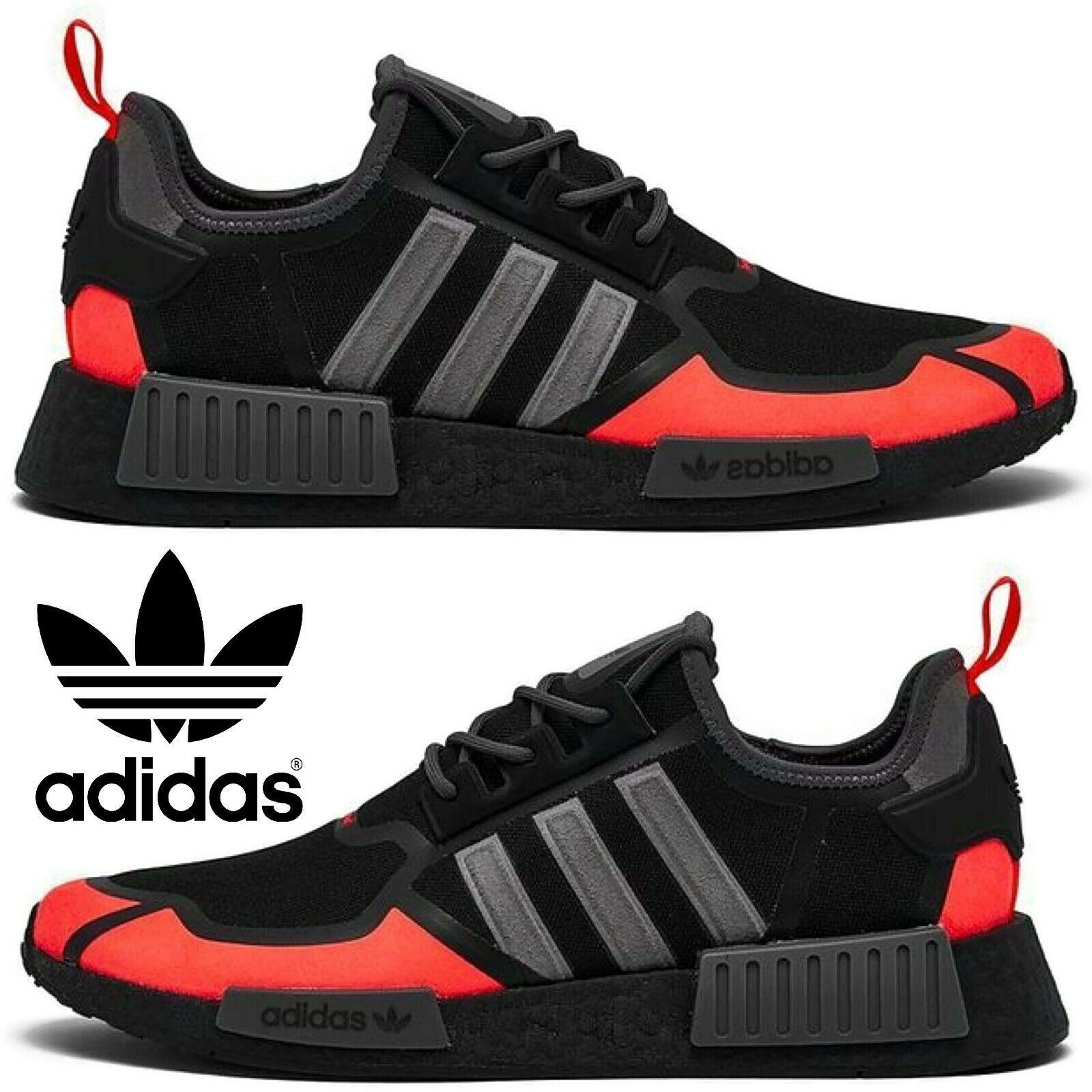 Adidas Originals Nmd R1 Men`s Sneakers Running Shoes Gym Casual Sport Black - Black , Core Black Manufacturer