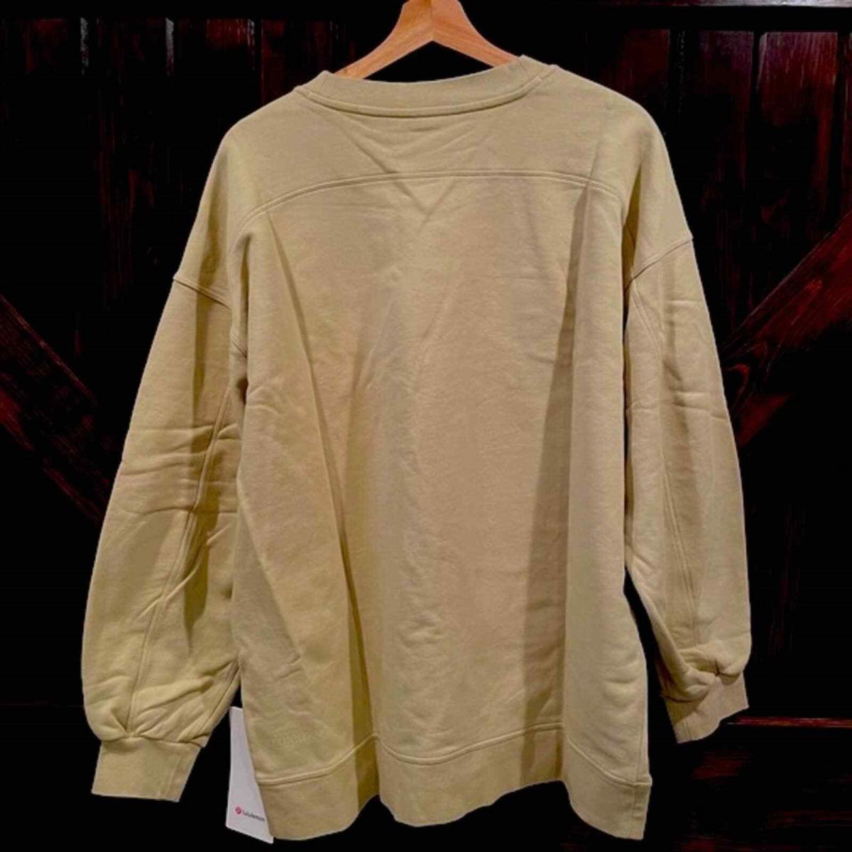 Lululemon Perfectly Oversized Crewneck Sweatshirt Dew Green 6790/6791