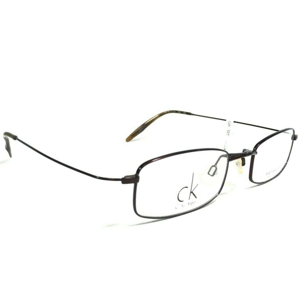 Calvin Klein 5301 250 Eyeglasses Frames Brown Rectangular Full Rim 49-20-145