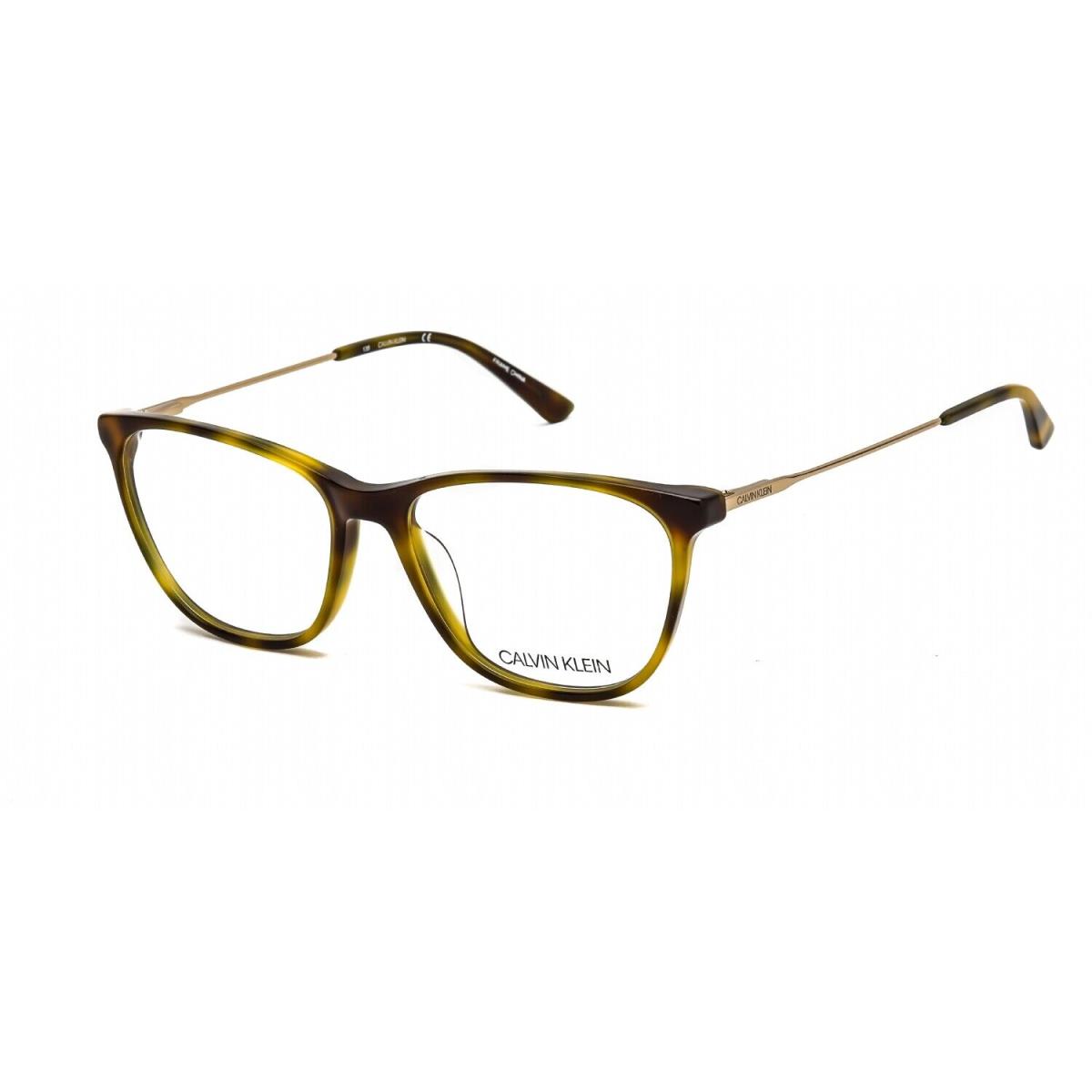 Calvin Klein CK18706 240 Eyeglasses Soft Tortoise Frame 53 Mm