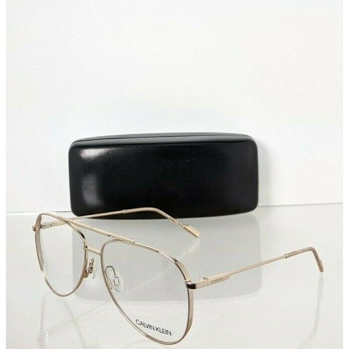 Calvin Klein Eyeglasses CK 21100 717 Gold Frame