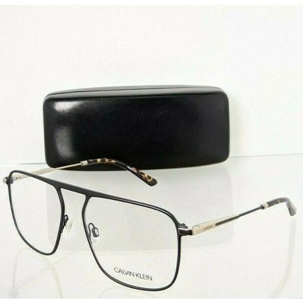 Calvin Klein Eyeglasses CK 21103 Black Gold Frame