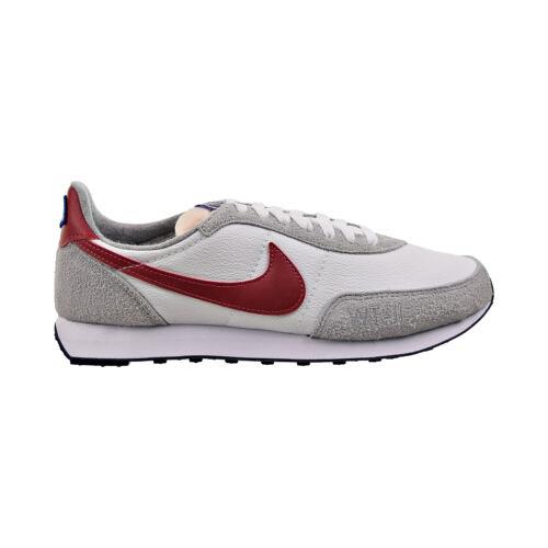 Nike Waffle Trainer 2 Men`s Shoes White-light Smoke Grey-royal DJ6054-101 - White-Light Smoke Grey-Hyper Royal-Gym Red