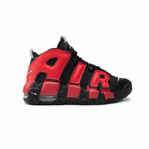 Nike Kid`s Air More Uptempo 96 GS Alternates Black Varsity Red DM0017-001