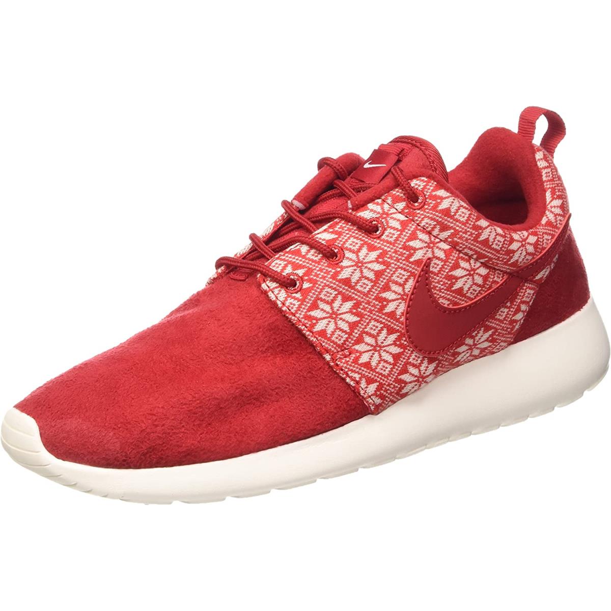 Nike Roshe One Winter Red/white Running Shoes 807440-441 Men Size 13 Gym Red/Gym Red-sail