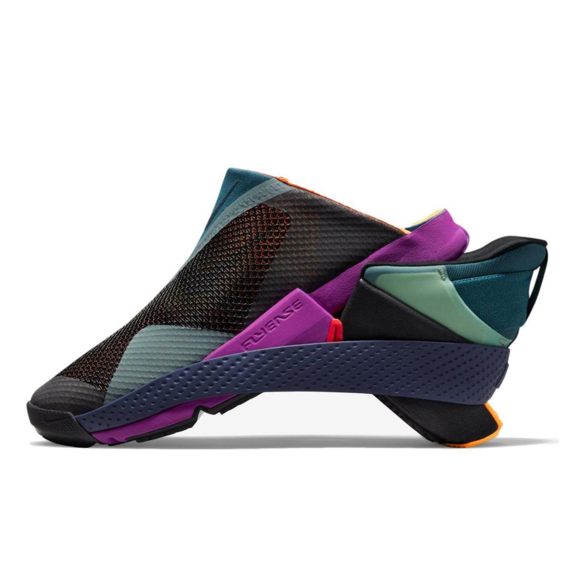 Nike Men`s Go Flyease Lifestyle Slip-on Shoes `dynamic Turquoise` CW5883-001 - Black