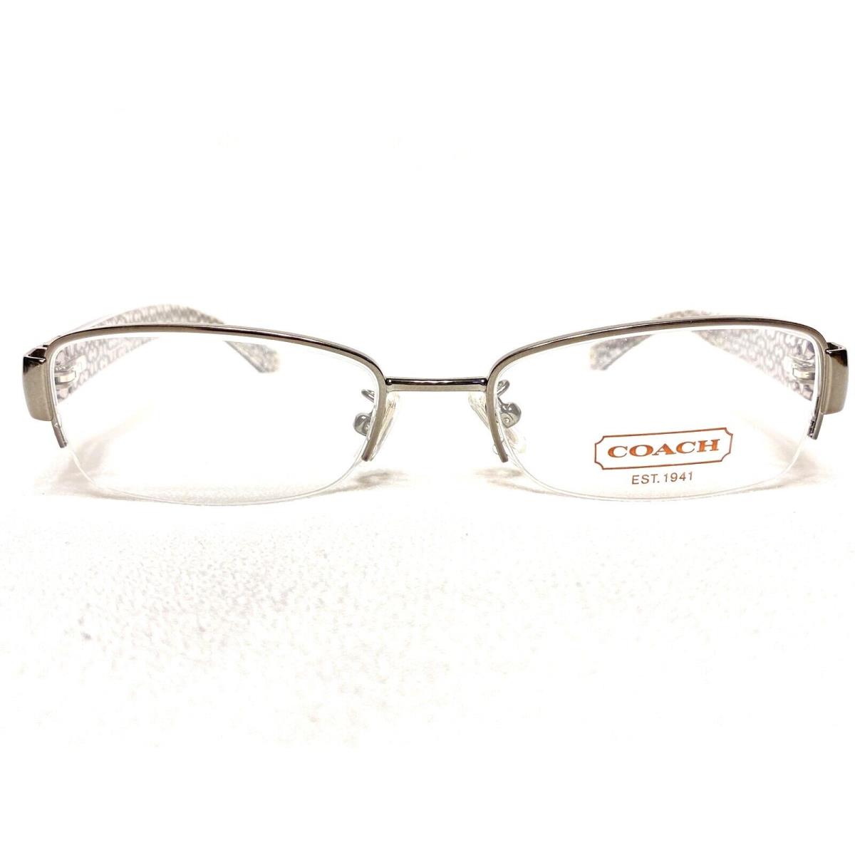 Coach Cecily HC5027B 9081 Womens Silver Rectangle Eyeglasses Frames 50/17