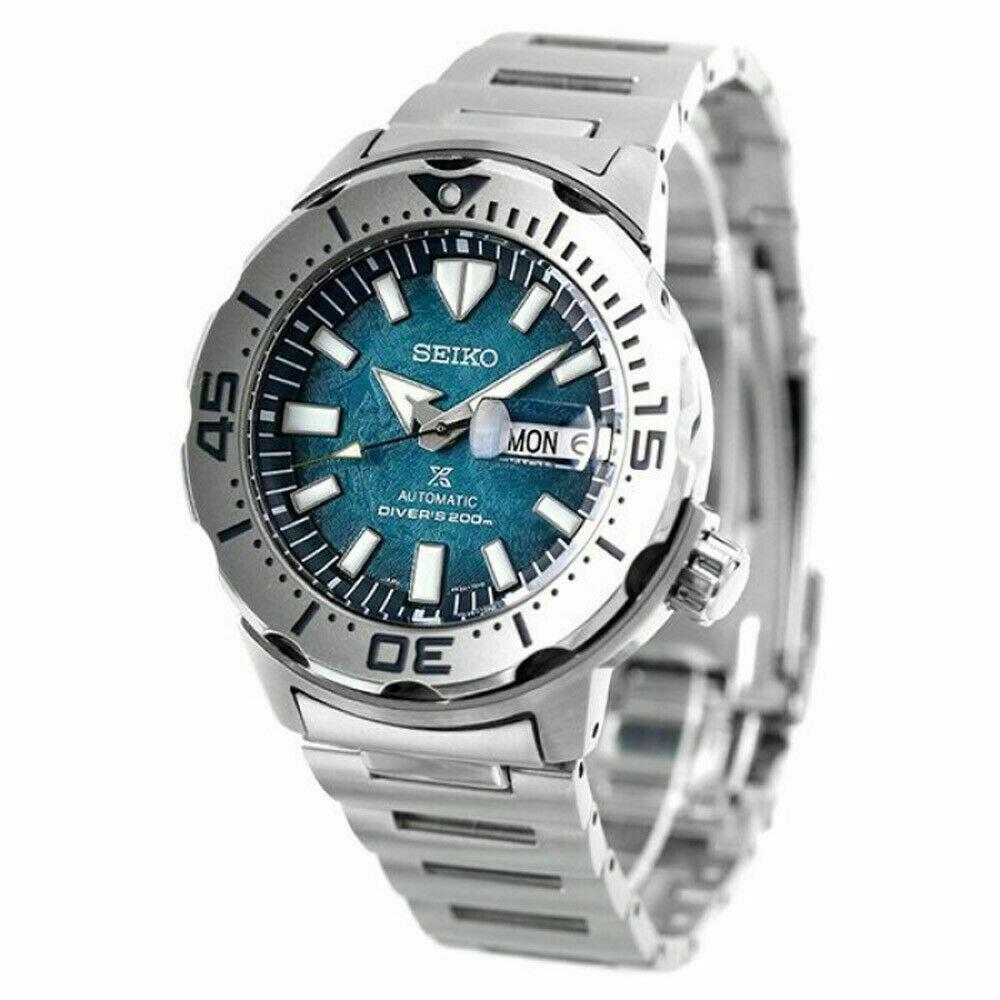 Seiko SRPH75 Antartica Penguin Prospex 200 Meter Automatic Watch Made in Japan - Dial: Blue