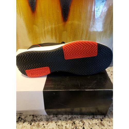 adidas courtsmash black and red