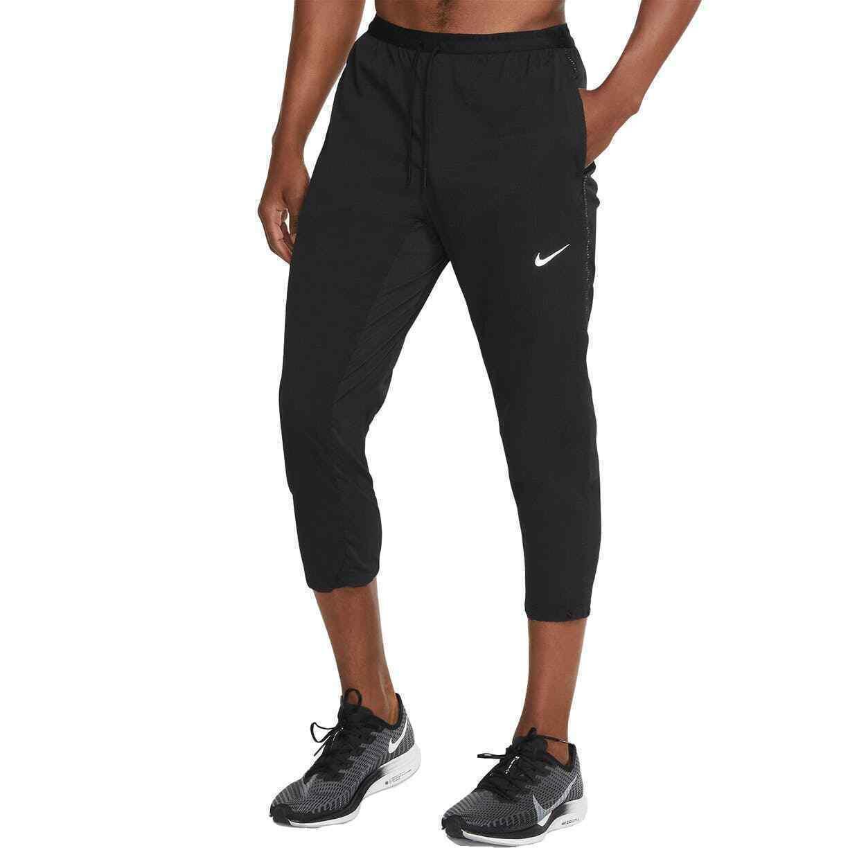 Mens M Nike Phenom Elite Run Division Running Athletic Pants Black DA1290-010