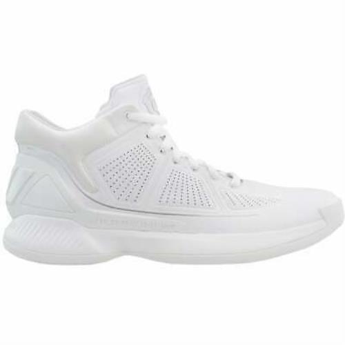 Adidas FU8372 D Rose 10 X Mens Basketball Sneakers Shoes Casual - White