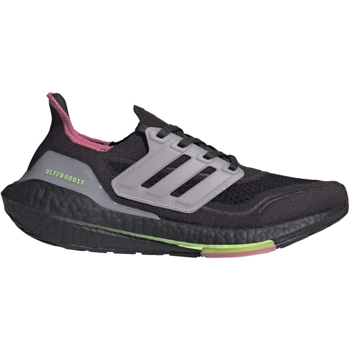Adidas Ultraboost 21 Running Shoes Sneakers S23846 Purple Black Women`s Size 6.5