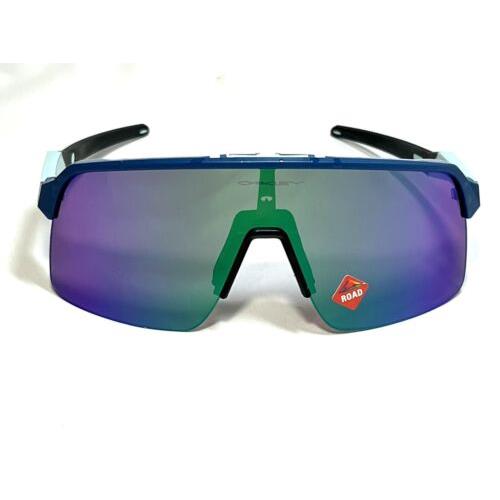 Oakley sunglasses Sutro Lite - Matte Poseidon Blue Gloss Splatter Frame, Prizm Road Jade Lens