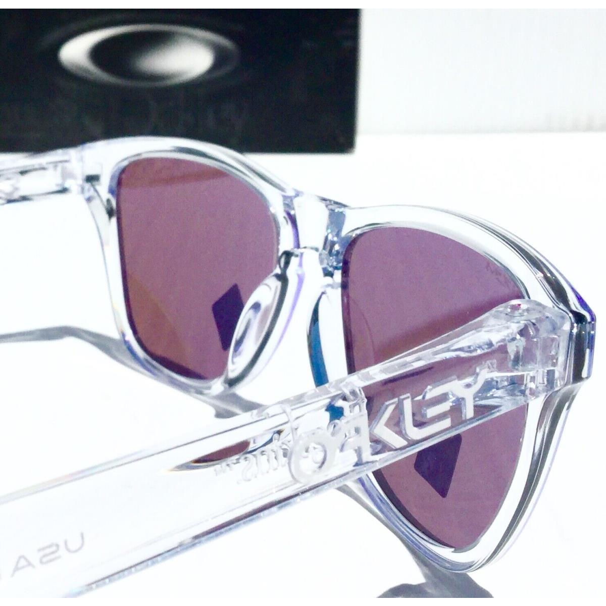 Oakley sunglasses Frogskins - Purple Frame, Clear Lens