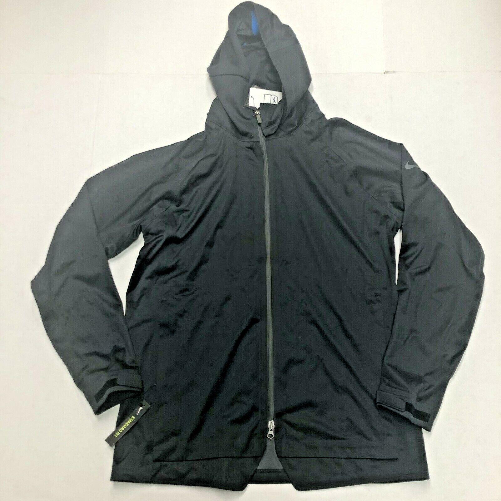 Nike Hypershield Golf Soft Hooded Jacket Black AV4222-045 Mens Size Medium