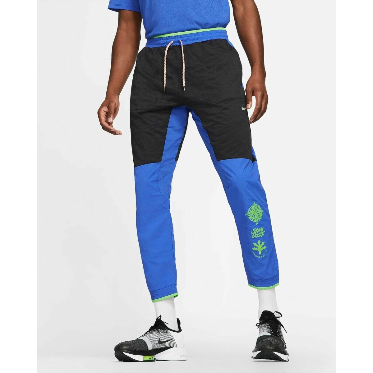 Nike Phenom Elite Wild Run Running Pants Size M Blue Royal CZ9748 480