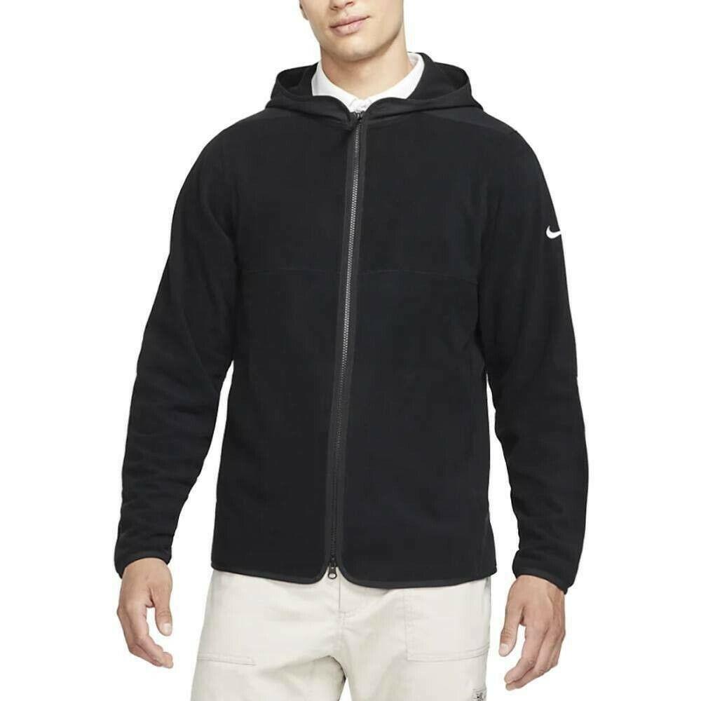 2021 Nike Therma-fit Victory Hoodie Golf Jacket Black/white Large