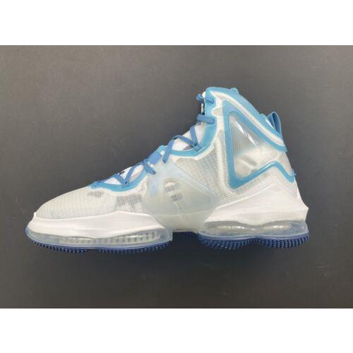 Nike shoes LeBron XIX - White / Dutch Blue - Blue Void 0