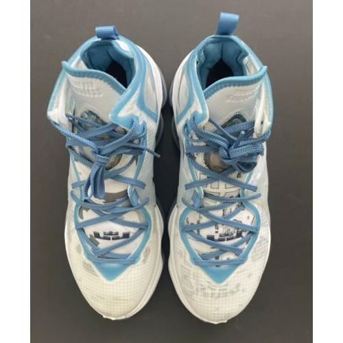 Nike shoes LeBron XIX - White / Dutch Blue - Blue Void 2