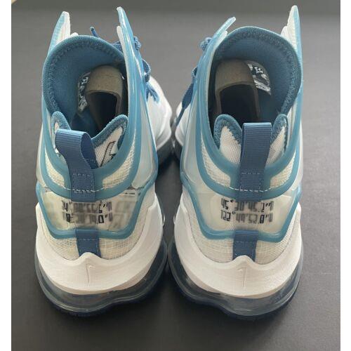 Nike shoes LeBron XIX - White / Dutch Blue - Blue Void 3
