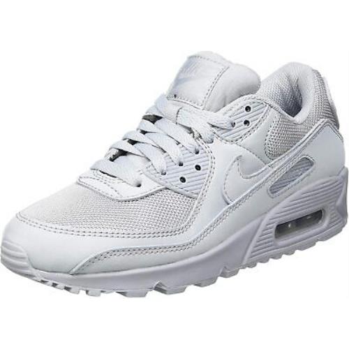 Nike Men`s Air Max 90 Wolf Grey Black Running Shoes CN8490-001 sz 13