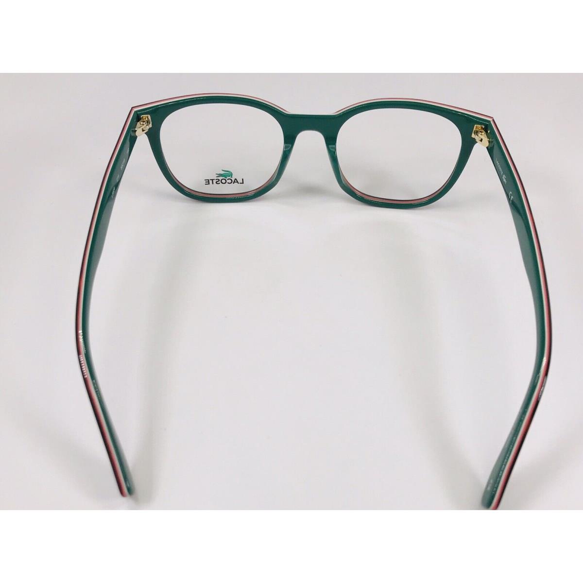 Lacoste eyeglasses  - 214 , Dark Havana & Multi Colored Layers Frame 7