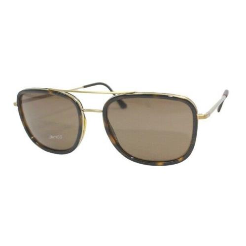 Burberry BE3085Q-11675W Brushed Ltgold Dktortoise/brown Sunglasses