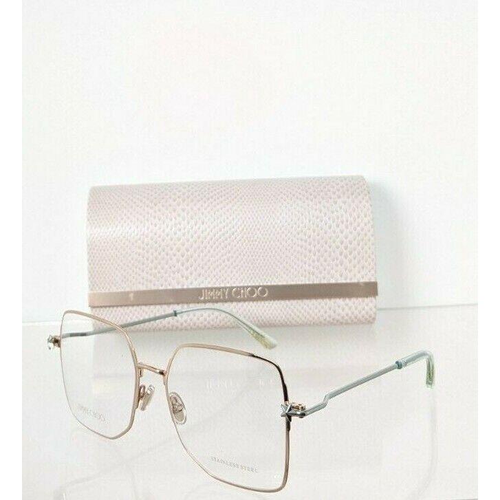 Jimmy Choo Eyeglasses JC262 Ddb Rose Gold Frame 55mm