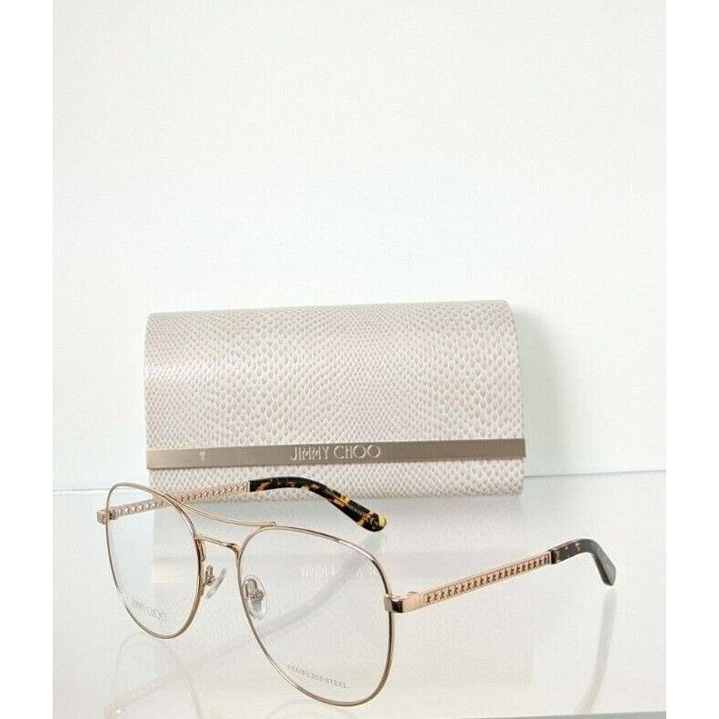 Jimmy Choo Eyeglasses JC200 J5G Gold Frame 54mm