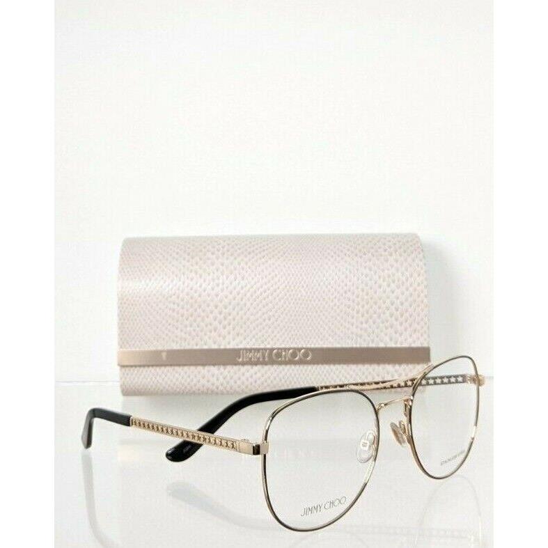 Jimmy Choo Eyeglasses JC200 Vue Gold Frame 54mm