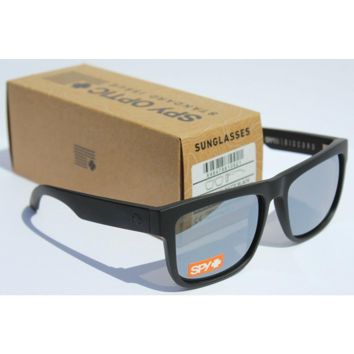 Spy Optics Discord Sosi Sunglasses Matte Black/gray Silver Spectra Mirror