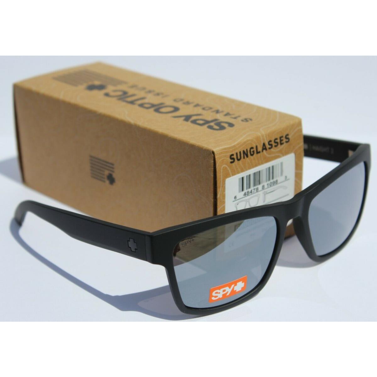 Spy Optics Haight 2 Sosi Sunglasses Matte Black/gray Silver Spectra Mirror