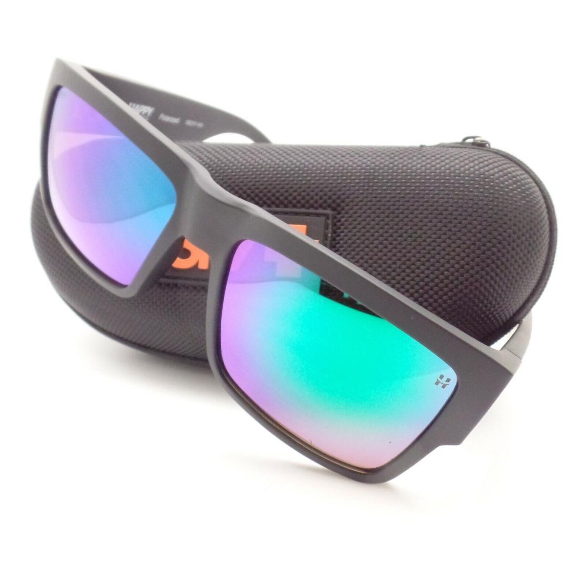 Spy Optics Cyrus Matte Black Green Spectra Polarized Sunglasses - Matte Black Frame, Bronze Green Spectra Lens