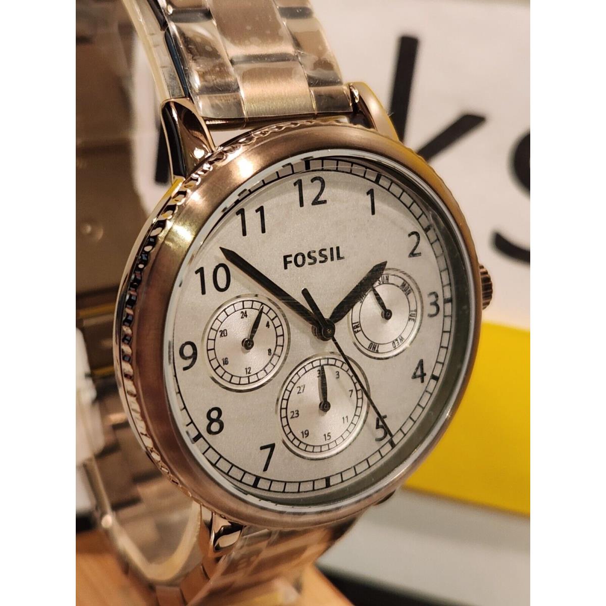 Fossil Airlift Multifunction Antique Gold Men`s Watch BQ2630