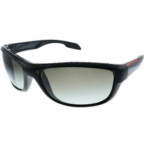 Prada Sport Men`s Sunglasses Linea Rossa Rectangular Plastic Frame 13US-1AB0A765