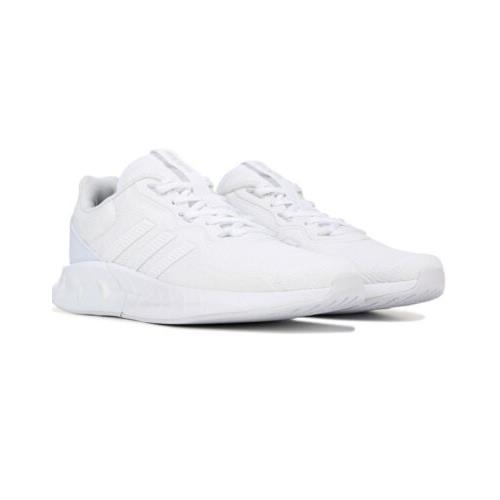 Men`s Adidas Kaptir Super Sneakers Shoes Streetwear Lifestyle White/white FZ2871 - White