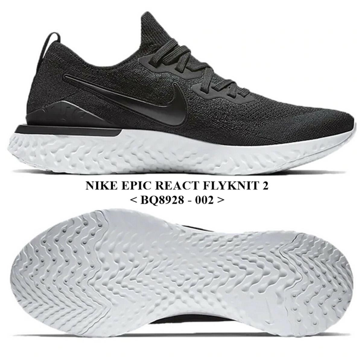 Nike shoes Epic React - BLACK/BLACK-WHITE , BLACK/BLACK-WHITE Manufacturer 0