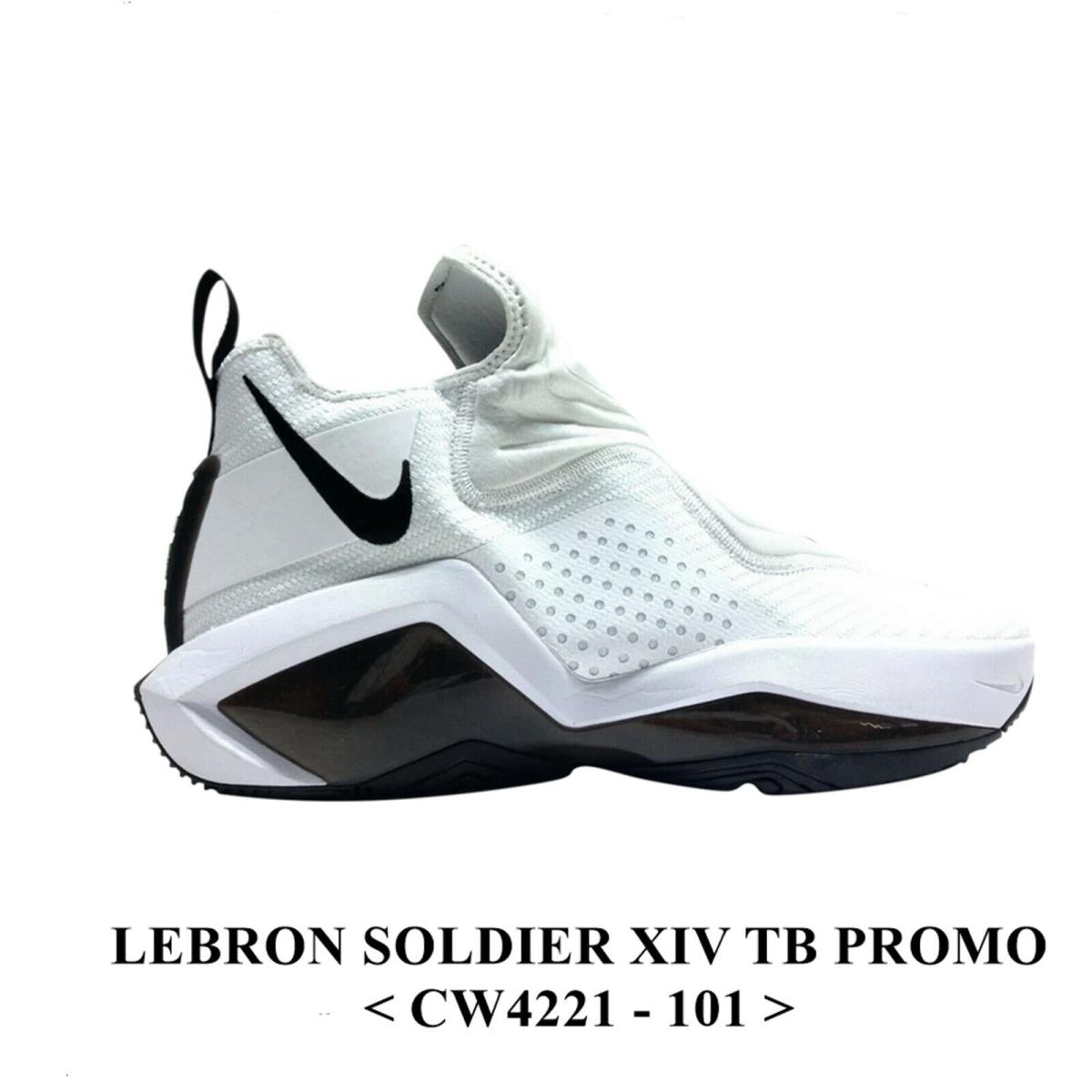 Nike Lebron Soldier Xiv TB Promo CW4221 - 101 Men`s Basketball Shoe NO Lid