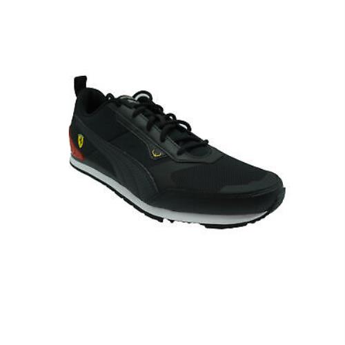 Puma Men`s Ferrari Track Racer Athletic Shoes Black Size 10.5