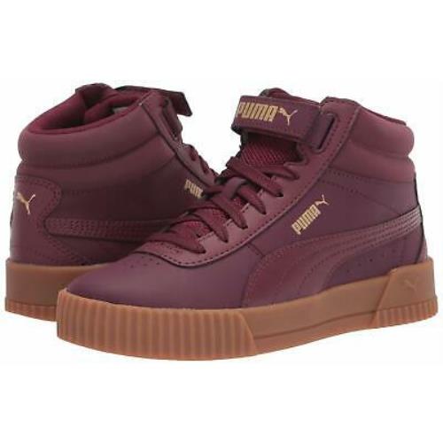 puma sneakers burgundy